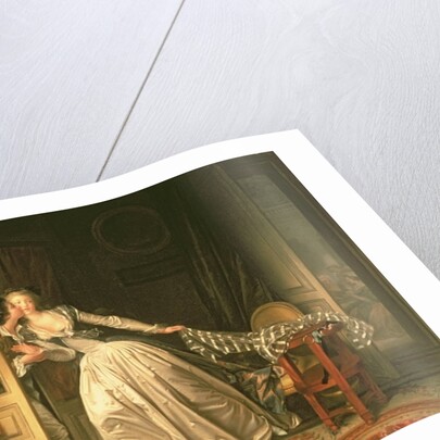 The Stolen Kiss, c.1788 by Jean-Honore Fragonard