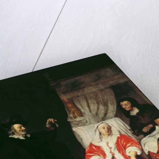 The Patient and the Doctor, 1660s by Gabriel Metsu