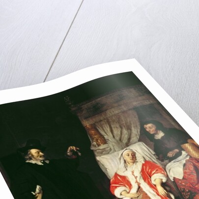 The Patient and the Doctor, 1660s by Gabriel Metsu