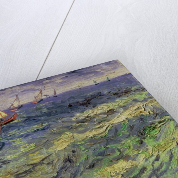 Seascape at Saintes-Maries 1888 by Vincent van Gogh