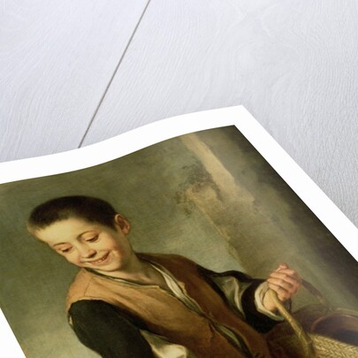 Boy with a Dog, c.1650 by Bartolome Esteban Murillo