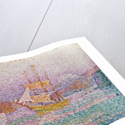 Harbour at Marseilles, c.1906 by Paul Signac