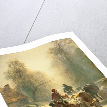 Setting off For Market by Constant-Emile Troyon