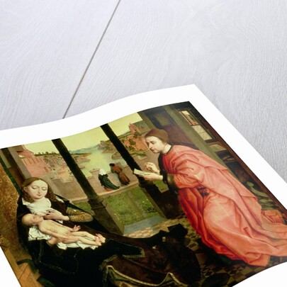 St. Luke Drawing a Portrait of the Virgin by Rogier van der Weyden
