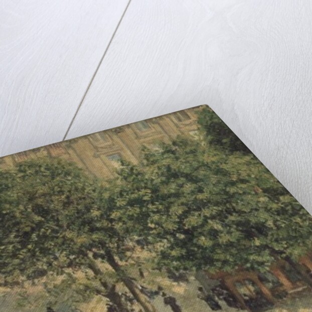 Place du Theatre-Francais, Spring, 1898 by Camille Pissarro