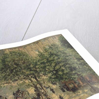 Place du Theatre-Francais, Spring, 1898 by Camille Pissarro