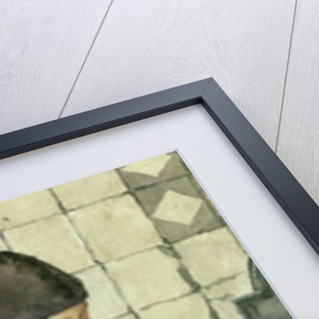 Girl Knitting by Walter Langley