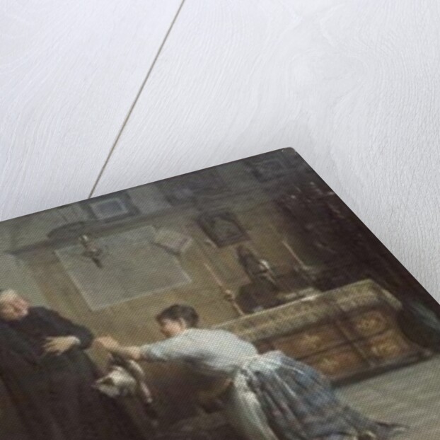 The Priest's Dinner by Peter Baumgartner