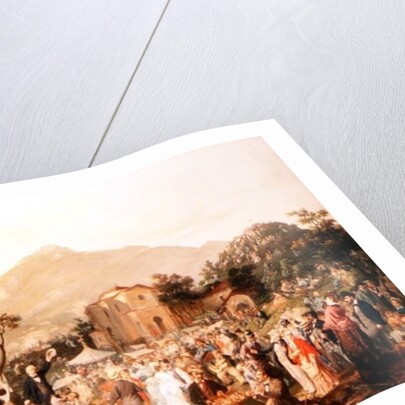 A Village Festival by Casimiro Radice