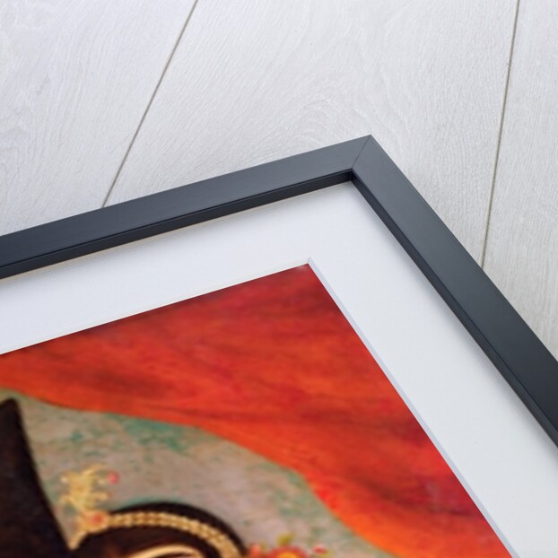 Courtier from the Court of Shah Abbas, Safavid period, 18th century by Anonymous