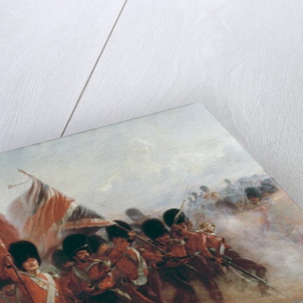 The Colours: advance of the Scots Guards at the Alma, 1899 by Lady Butler