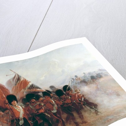 The Colours: advance of the Scots Guards at the Alma, 1899 by Lady Butler