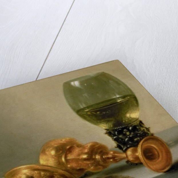 A Still Life with a Roemer and a Gilt Cup, c.1635 by Pieter Claesz