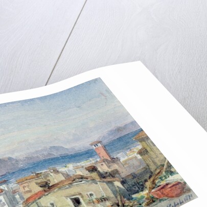 Naples, 19th century; watercolour; by William Leighton Leitch