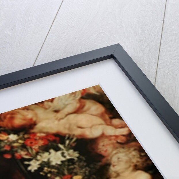 Virgin with a Garland of Flowers, c.1618-20 by Peter Paul Rubens