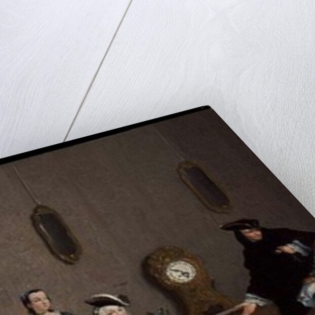 Group Preparing to go to a Masked Ball by Giuseppe Gobbis