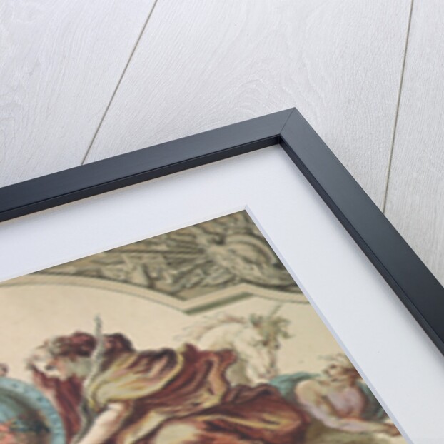 Preliminary Design for a Panel for a Royal State Coach for George I, 18th century by James Thornhill