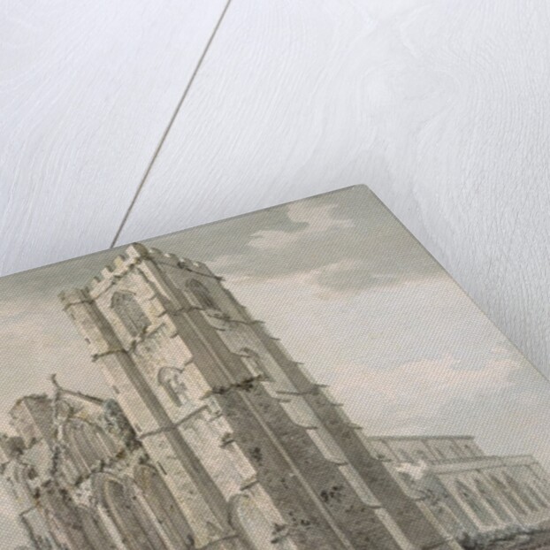 Llandaff Cathedral by Paul Sandby