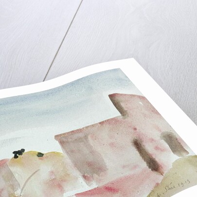 Corfe Castle, 1913 by Philip Wilson Steer