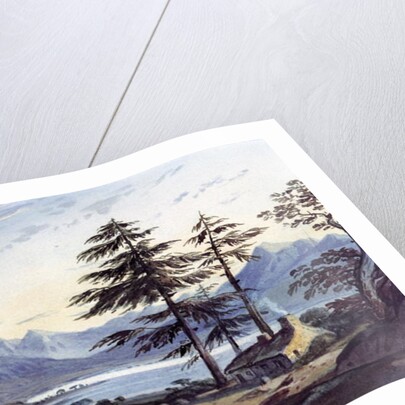 Lake Scene by John Varley