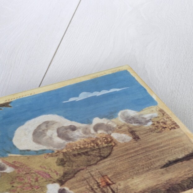 An exact view of the late Battle at Charlestown on 17th June 1775 by Bernard Romans