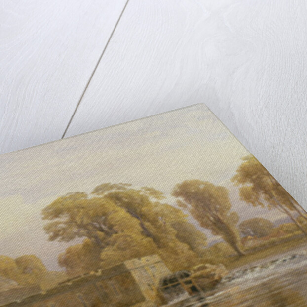 Warwick Castle from the Avon by George Arthur Fripp