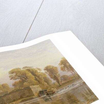 Warwick Castle from the Avon by George Arthur Fripp