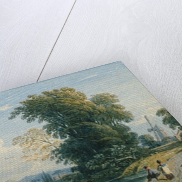 River Scene by John Varley