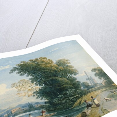 River Scene by John Varley