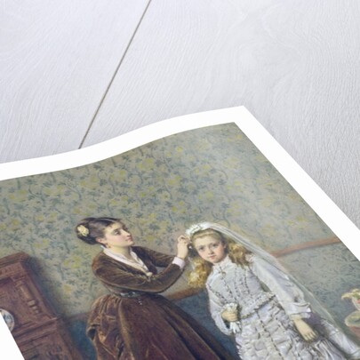 Her First Communion by George Goodwin Kilburne