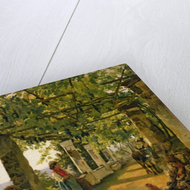 Verandah with twisted vines, 1828 by Silvestr Fedosievich Shchedrin