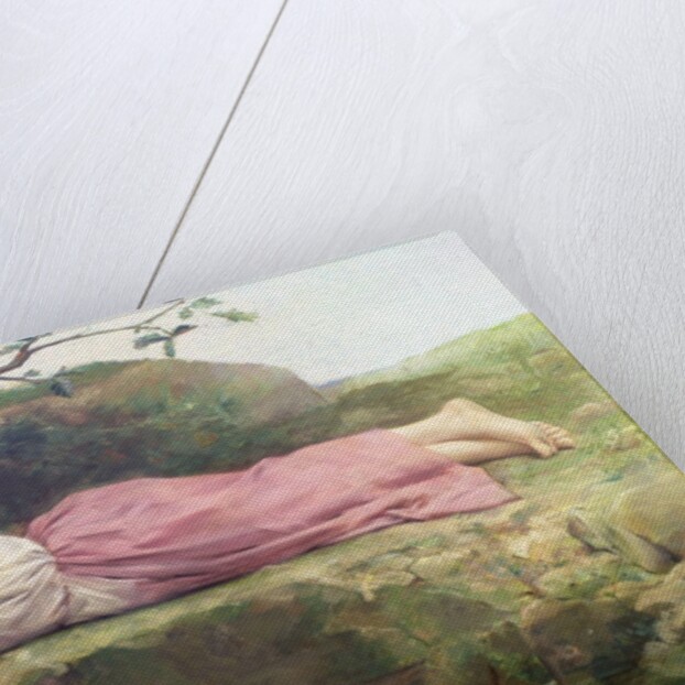 On The Banks of The River, 19th century by Jacqueline Comerre-Paton