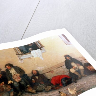 Dinner at the Zemstvo, 1872 by Grigori Grigorievich Mjasoedov