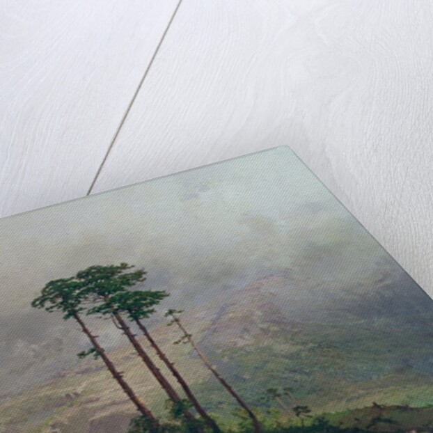 In the Crimean Mountains, 1873 by Fedor Aleksandrovich Vasiliev