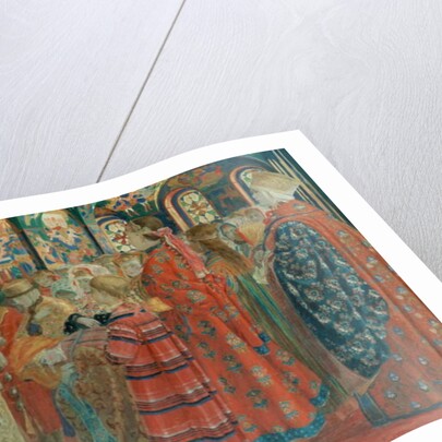 Seventeenth Century Russian Women at Church, 1899 by Andrei Petrovich Ryabushkin