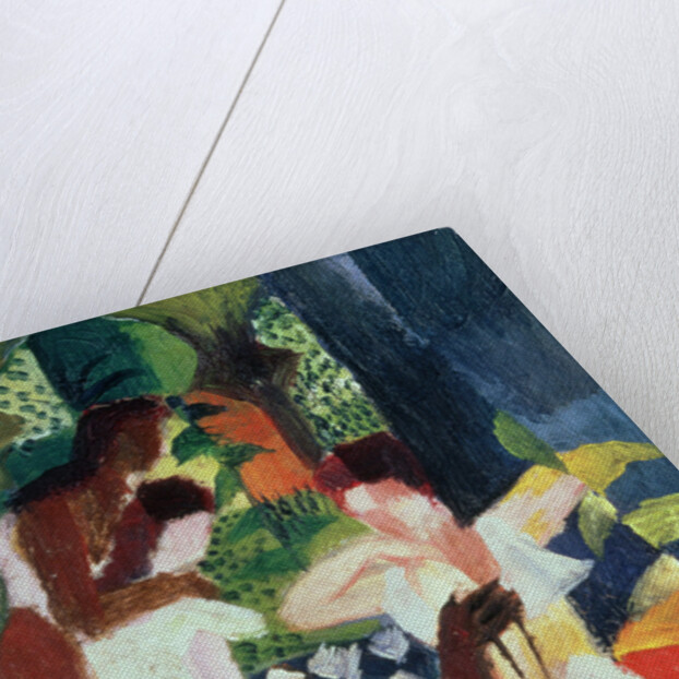 The Turkish Jeweller by August Macke