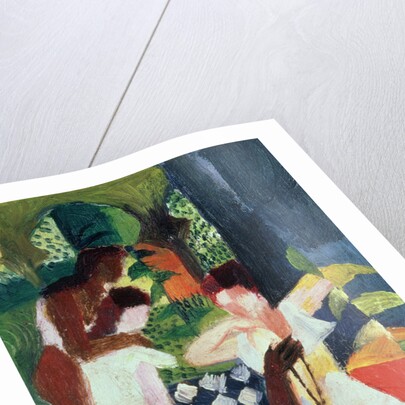 The Turkish Jeweller by August Macke