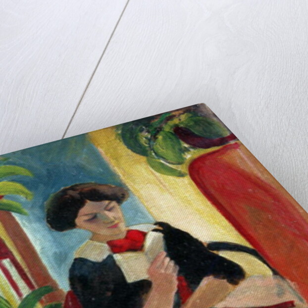 Elizabeth Reading, 1911 by August Macke