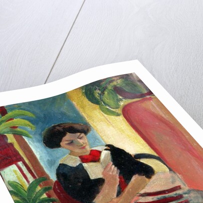 Elizabeth Reading, 1911 by August Macke