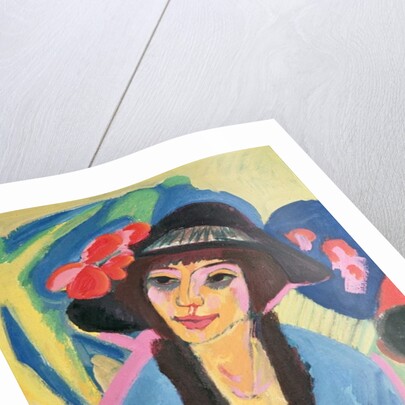 Portrait of Gerda by Ernst Ludwig Kirchner