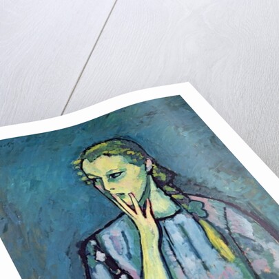 Portrait of a Girl, 1909 by Alexej von Jawlensky