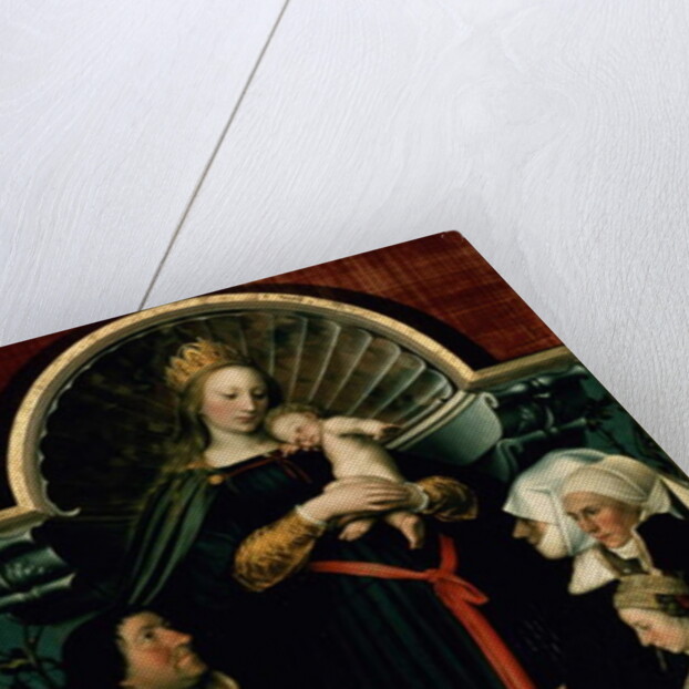 Madonna of the Burgermeister Meyer by Hans Holbein the Younger