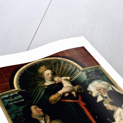 Madonna of the Burgermeister Meyer by Hans Holbein the Younger