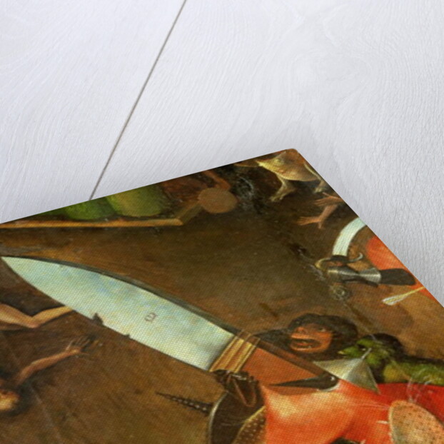 The Last Judgement: Detail of the Dagger by Hieronymus Bosch