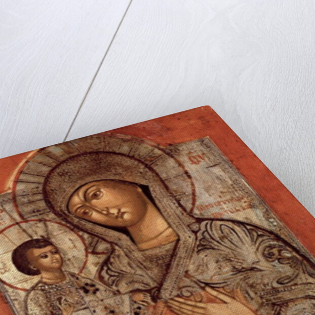 Icon of the Blessed Virgin with Three Hands by Novgorod School