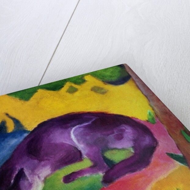 Blue Fox, 1911 by Franz Marc