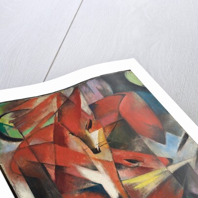 The Foxes, 1913 by Franz Marc