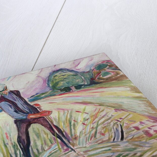 Haymaking by Edvard Munch
