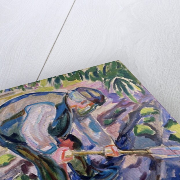 The Grave Digger by Edvard Munch