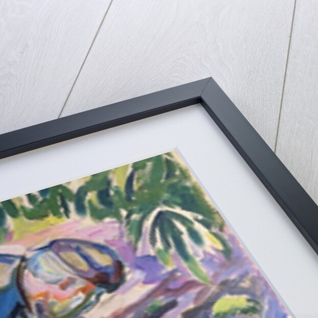 The Grave Digger by Edvard Munch